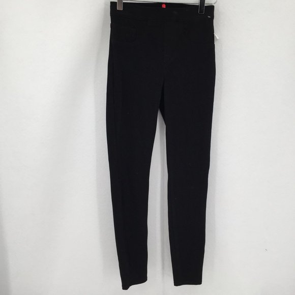 Spanx Jean-ish black ankle leggings new XS 0 - Picture 2 of 5